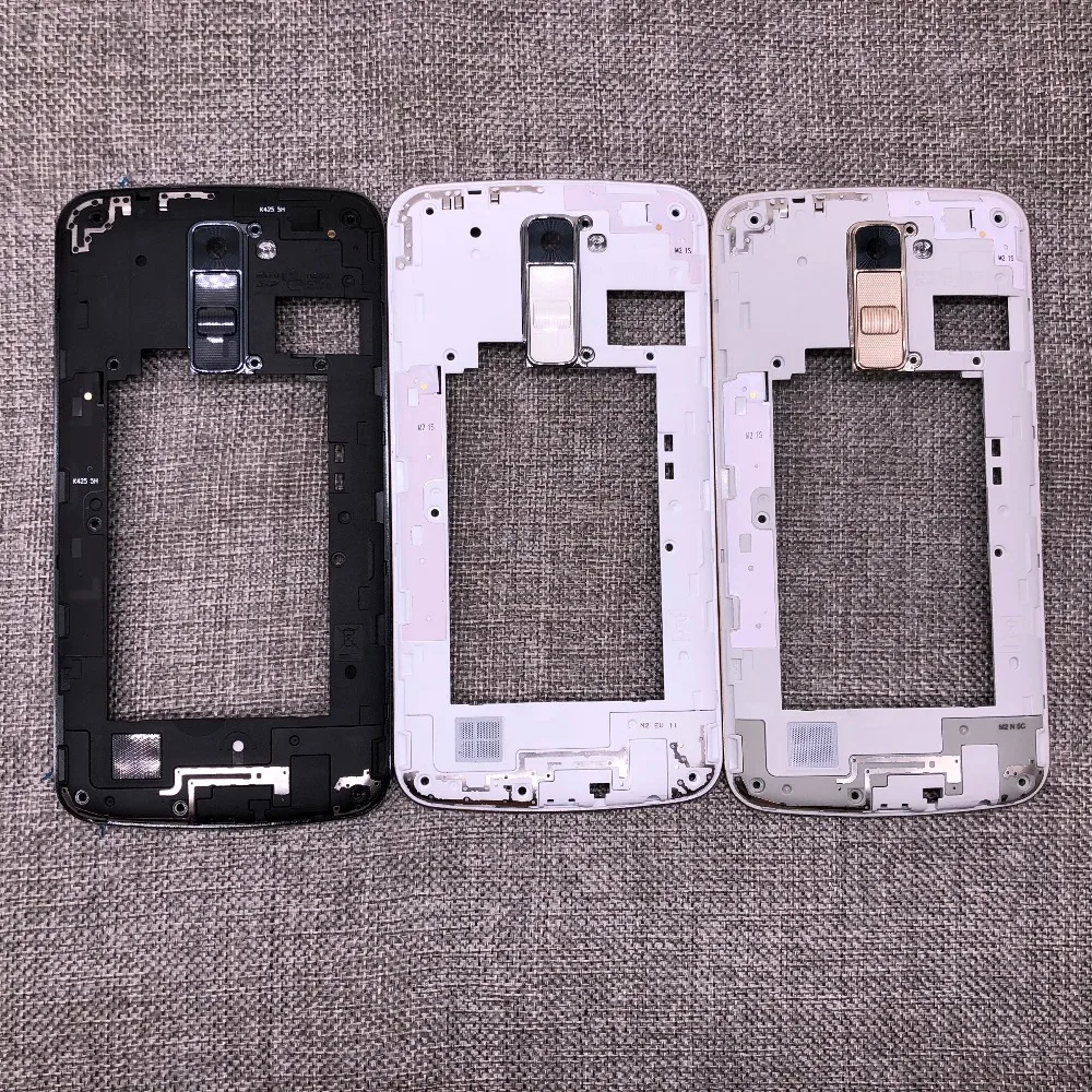 Задняя средняя рамка Корпус корпус для телефона LG K10 2016 M200N US215/X300 K120/Aristo M210 US210/Fortune