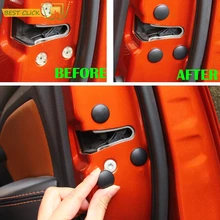 12 Stuks Auto Deurslot Schroef Protector Cover Voor Honda Civic Fit Jazz CR-V Crv HR-V Accord Odyssey Jade Stad crider