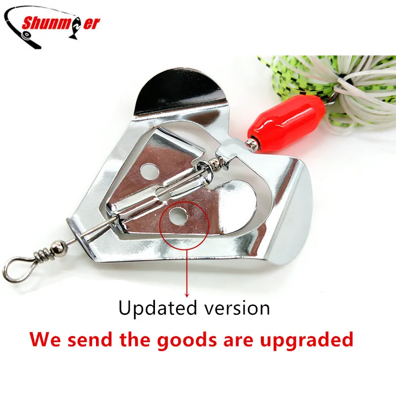SHUNMIER 1 قطعة 20g Buzzbait سبينر الطعم ملعقة الصيد إغراء Pesca بيكي سبينيربايت معالجة خطاف سنارة صيد السمك إيسكا الاصطناعي الكارب SHUNMIER 1 قطعة 20g Buzzbait سبينر الطعم ملعقة الصيد إغراء Pesca بيكي سبينيربايت معالجة خطاف سنارة صيد السمك إيسكا الاصطناعي الكارب