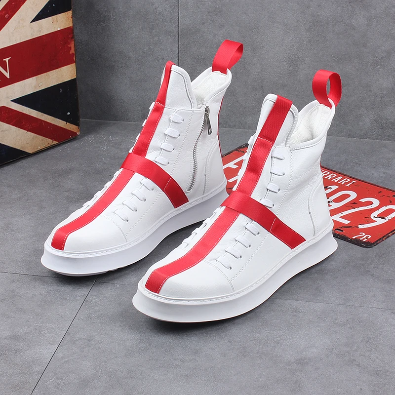 High-Top Fashion Comfort Zip Boots 8 High-Top Fashion Comfort Zip Boots 8