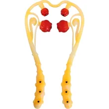 body massager Massager Home Manual Office Neck Shoulder Magnetic Therapy Body Ball Meridian Kneading Cervical hanriver body gear support civil servants tuohu neck cervical neck home for men and wome jz5 available physical therapy tool