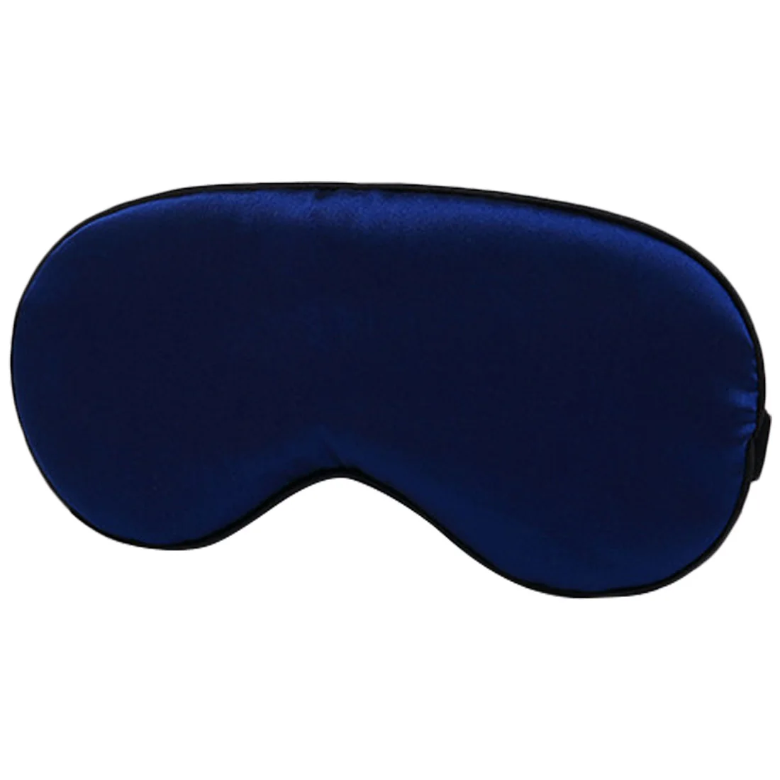 Инструмент для защиты глаз затенение маска для сна для глаз Путешествия Релаксация двухслойная имитация шелка для сна красота защита для глаз - Цвет: Dark blue