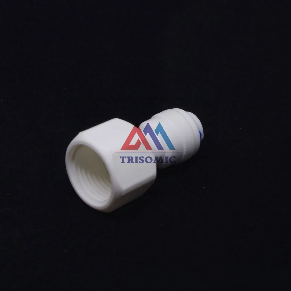 

1/4" OD Tube Quick Pushfit -3/8" BSP Female Fitting Connection Aquarium RO Water Filter Reverse Osmosis System