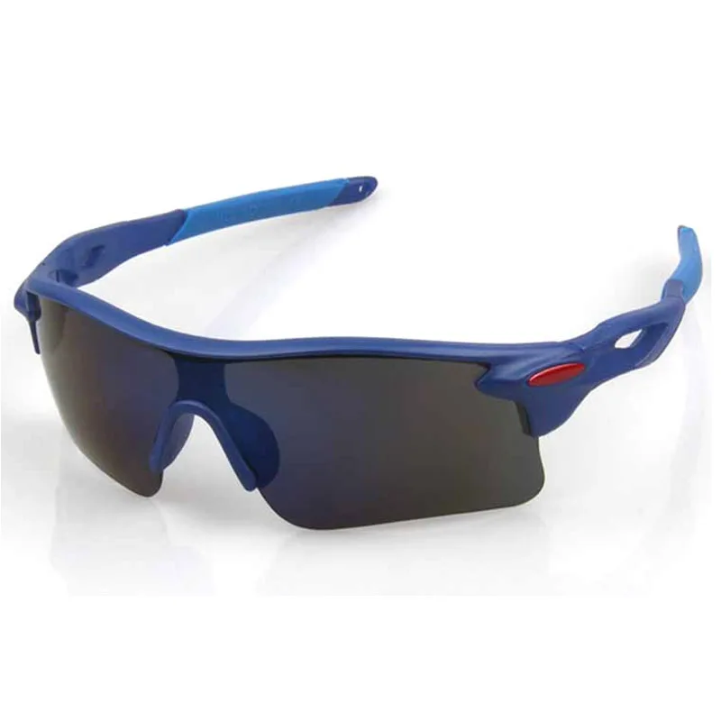 Горячая распродажа! велосипедная очки UV400 для активного спорта, ветрозащитные очки для горного велосипеда, мотоциклетные очки, солнцезащитные очки - Цвет: Blue black