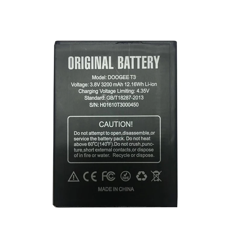 

3200mah t3 battery for doogee T3 batteries