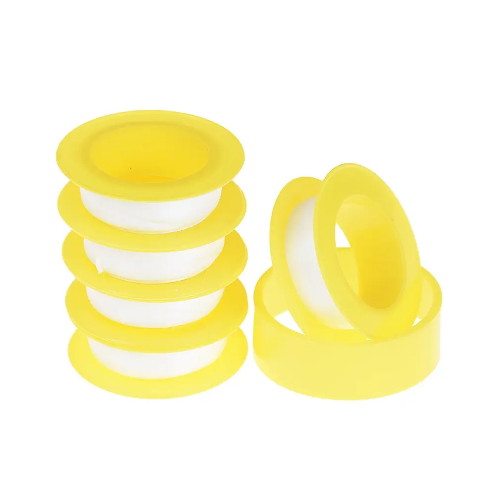 

5pcs/lot Roll Teflon Plumbing Joint Plumber Fitting Thread Seal Tape PTFE For Water Pipe Plumbing Sealing Tapes