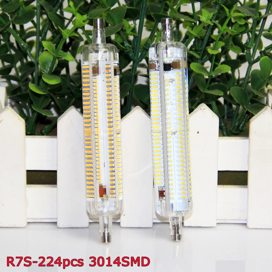 R7S светодиодный светильник 10 Вт 78 мм 15 118 SMD3014 кукурузная лампа из силикагеля