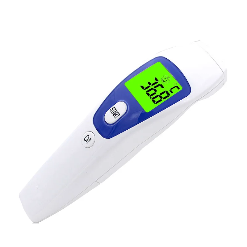 

Digital Thermometer Infrared Baby Adult Forehead Non-contact Infrared Thermometer With 3colors LCD Backlight