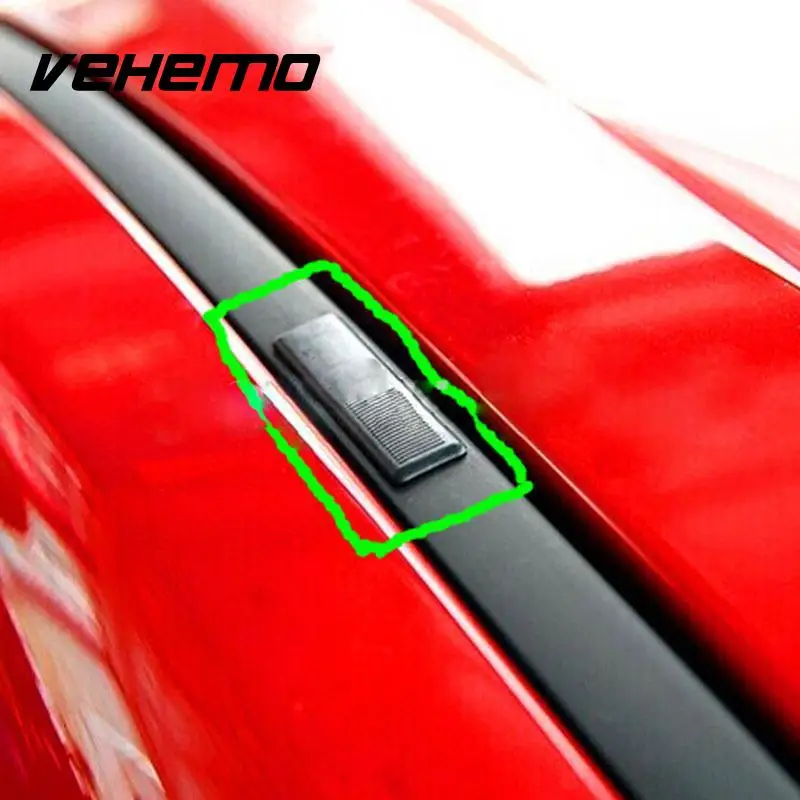 Vehemo 1 шт. автомобиль крыше стойки Литье клип Пылезащитная Крышка Замена для Mazda черный автомобиль Стилизация