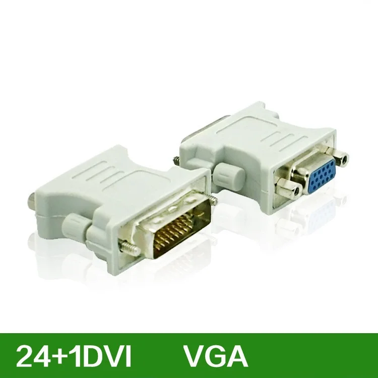 DVI 24 + 1 революция VGA мама адаптер с гнездом компьютерные кабели графический