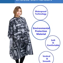 Фабрика kappers benodigdheden прямые продажи красоты Алон фартук парикмахера DIY эфирные парикмахерские принадлежности/Hairstylist ватерпроо