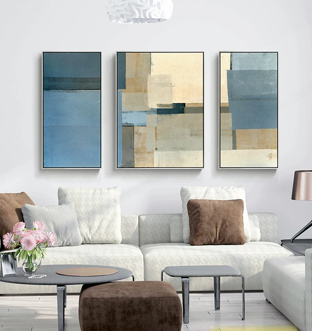 Cuadros decoracion abstracta салон рамки для декора большие настенные картины для гостиной современная абстрактная картина маслом на холсте