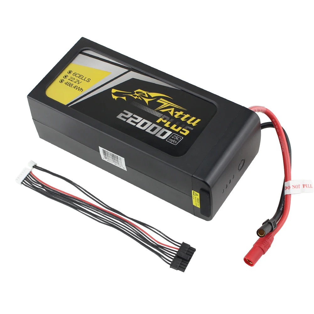 Tantu 6 S 22,2 V LiPo Smart battery 22000 mAh Plus 25C с AS150+ XT150 штепсельной вилкой для беспилотника UAV, интегрированного со смарт bms