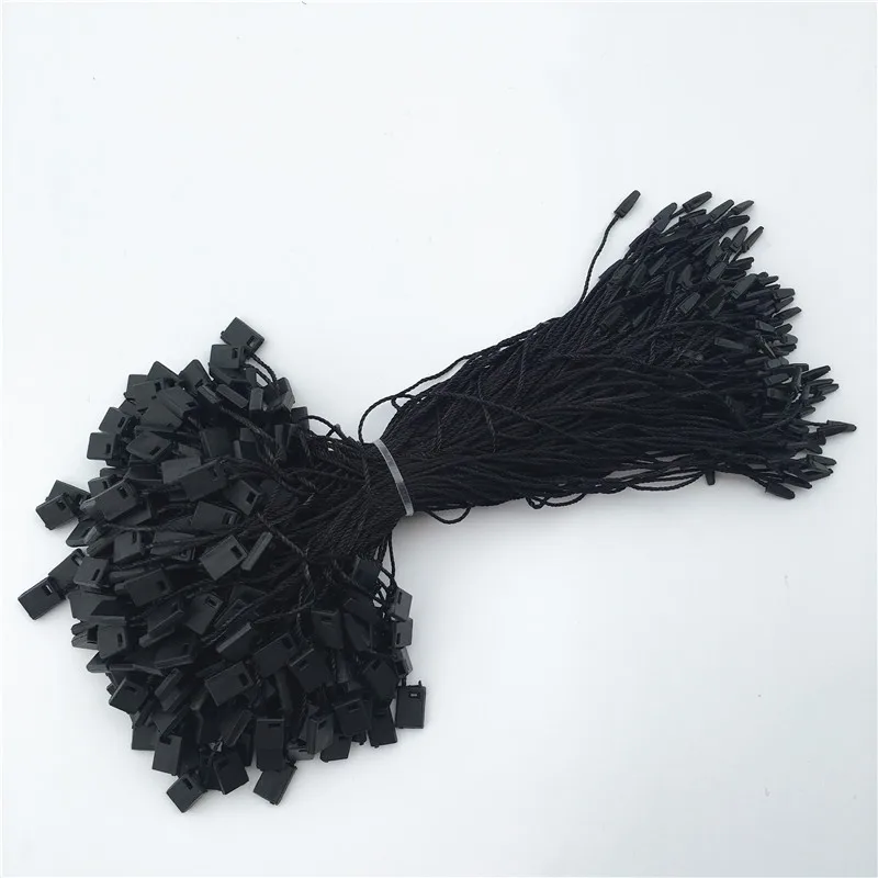 

950pcs/lot Clothes Tag Rope 32 colors cords Polyester hanging tablets for garment bag tags cards, DIY clothing accessories