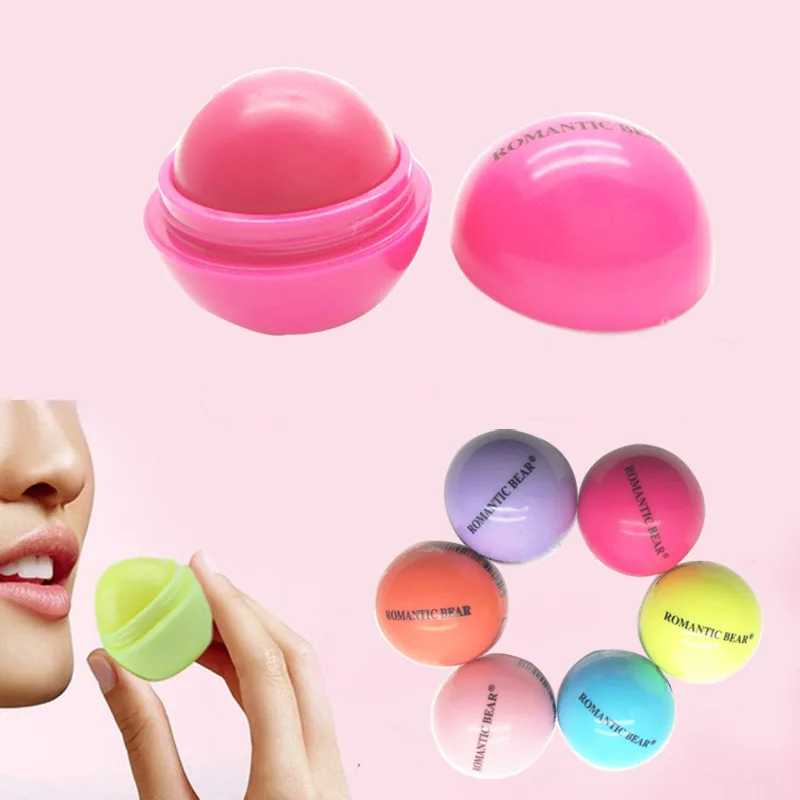 6 Colors Different Fruit Flavor Moisturizing Lip balm Women Fashion