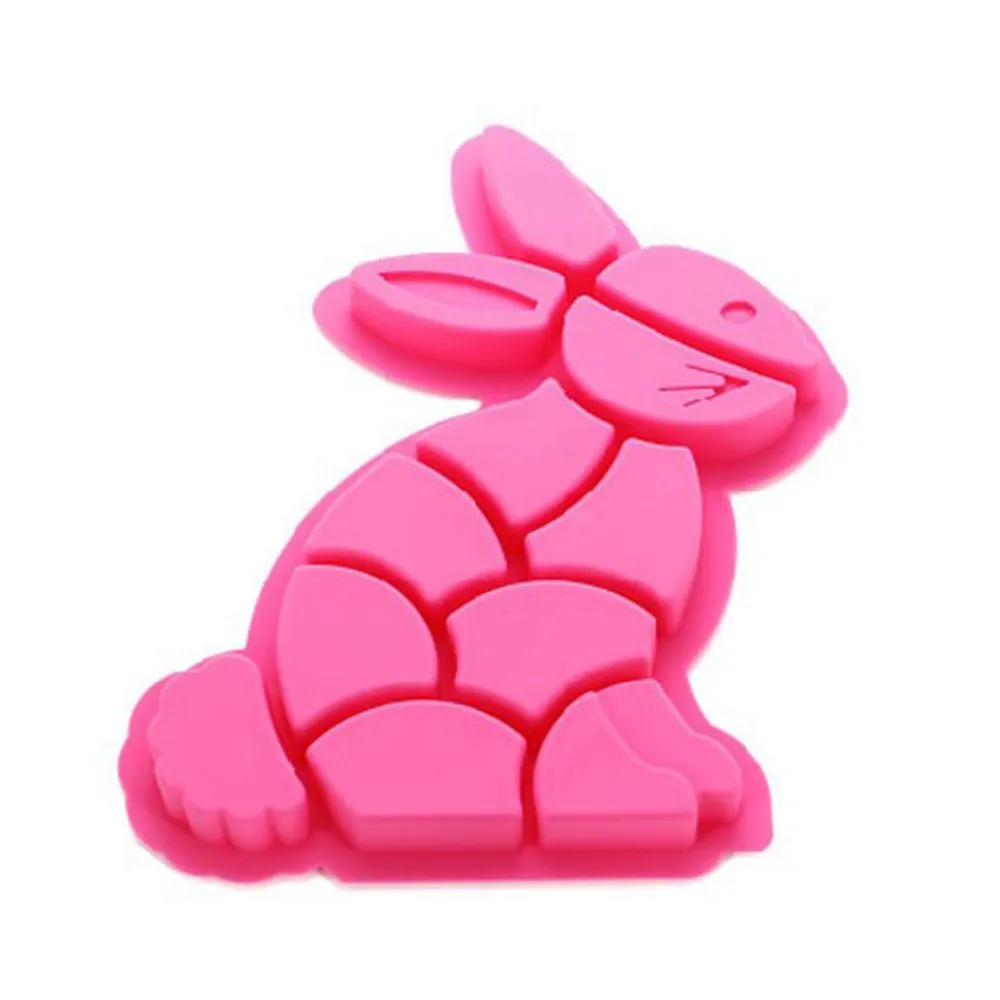 Buy Large Size Creative Easter Rabbit Puzzle Cake Mold