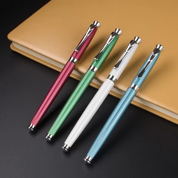 

luxury school Office Pen 4 colour Rollerball Pen High Quality luxury office school Stationery material supplies