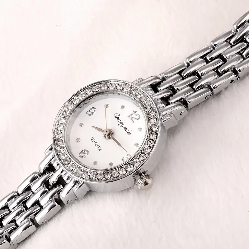 wrist watch with bracelet