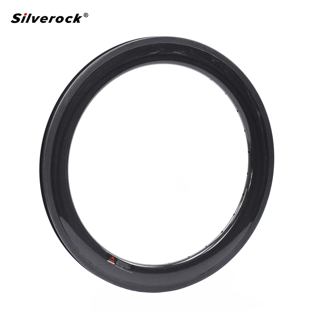 SILVEROCK 2" 1 1/8 451 карбоновая оправа для складного лежачего велосипеда Minivelo BMX 50 мм 20H 24H 28H детские велосипедные диски матовая глянцевая