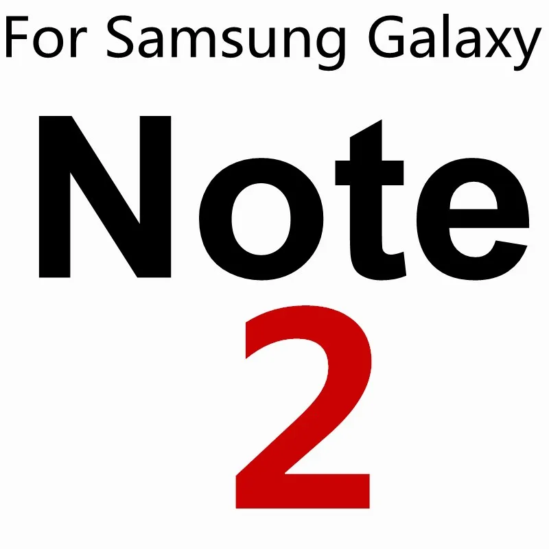 Экран протектор Закаленное Стекло для samsung Galaxy A8 A3 A5 A7 J4 J6 A6 J1 J2 J3 J5 J7 S3 S4 S5 S6 Note 3 4 5 пленка - Цвет: Note2