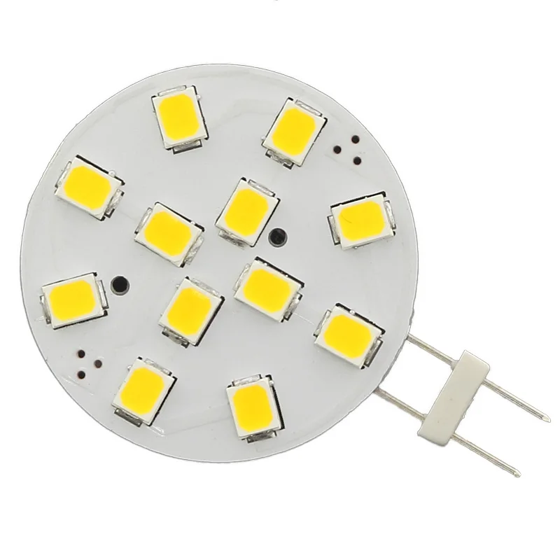 G4 Светодиодный точечный светильник 12 Светодиодный 2835SMD круг доска лампы 12V 24V затемнения RV ботинки martine; замена D25mm цветные chandle светильник 1 шт./лот