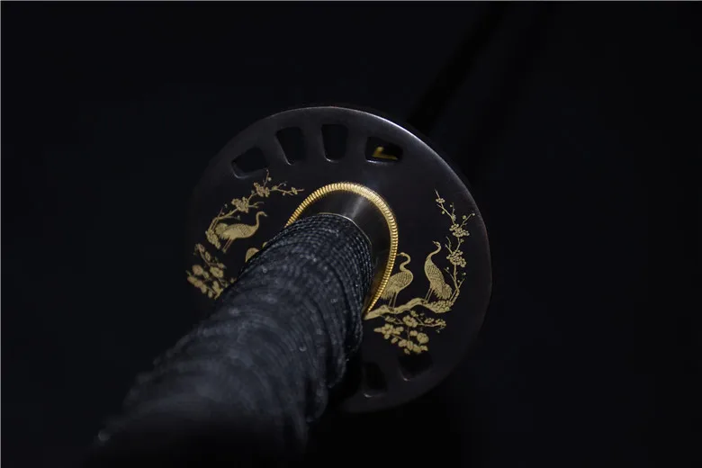 Flash Deal Top Quality Japanese Sword Samurai Katana Sharp Clay Tempered T10 Steel Blade Full Tang 3