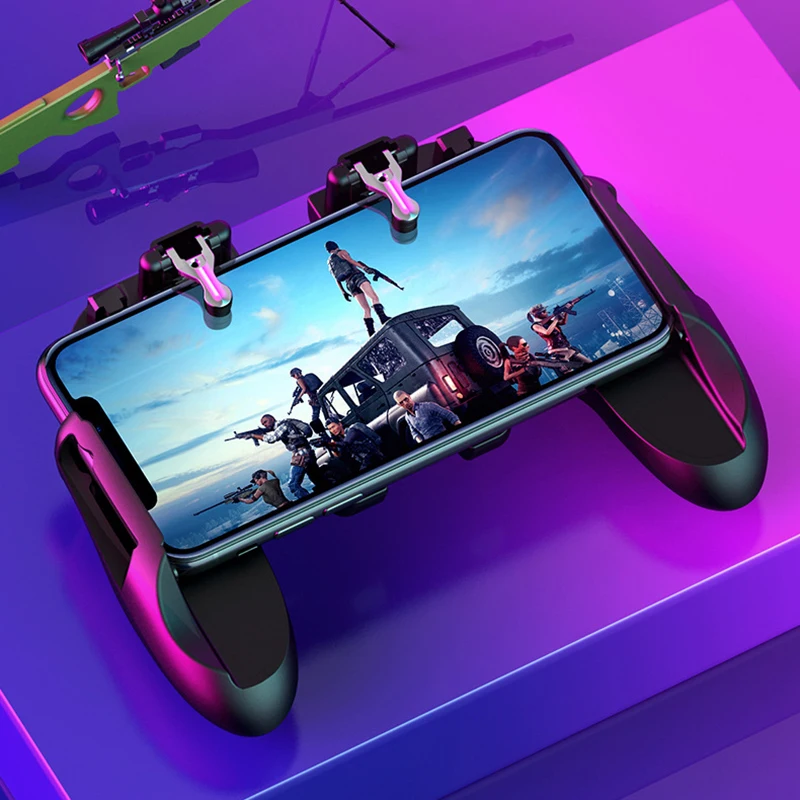 PUBG Mobile Game Controller Dzhostik Gamepad Trigger Aim L1R1 Shooter Joystick For IPhone Android Phone For Game Pad Accesorios (11)