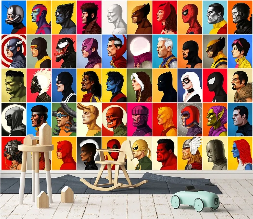 [Self-Adhesive] 3D Anime Movie Character Cartoon Avatar 7 Wall Paper mural Print Decal Murals | Обустройство дома