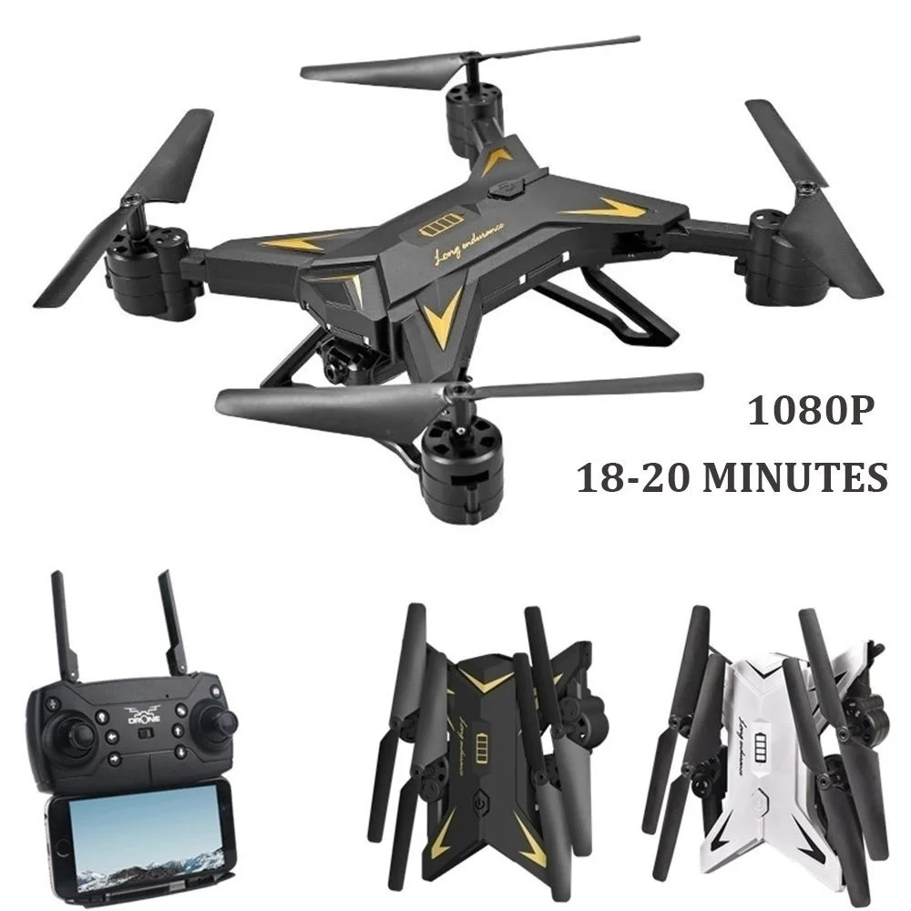FPV Drone HD Camera Real-time Transmission Aerial Drone 6 Axis Folding Quadcopter with Long Flight Time 20 mins FPV Drone HD Camera Real-time Transmission Aerial Drone 6 Axis Folding Quadcopter with Long Flight Time 20 mins