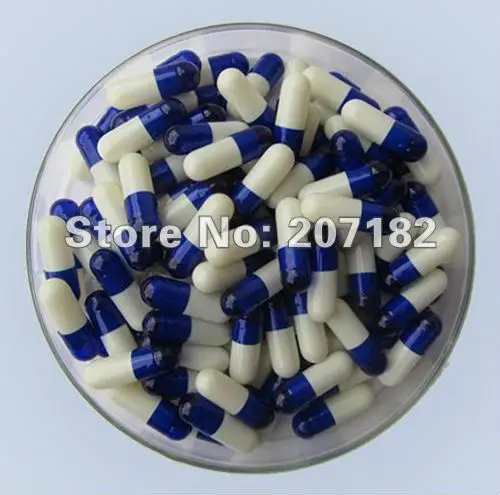 

(5000pcs/pack) Size 2 gelatin Color Empty Gelatin Capsules 2# Empty Capsule---Cap and Body Separated