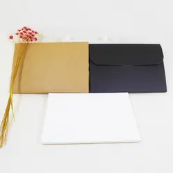 30pcs50pcsразличные коричневые винтажные крафт-бумага для фоторамок коробка для хранения складной конверт фото поздравительная открытка