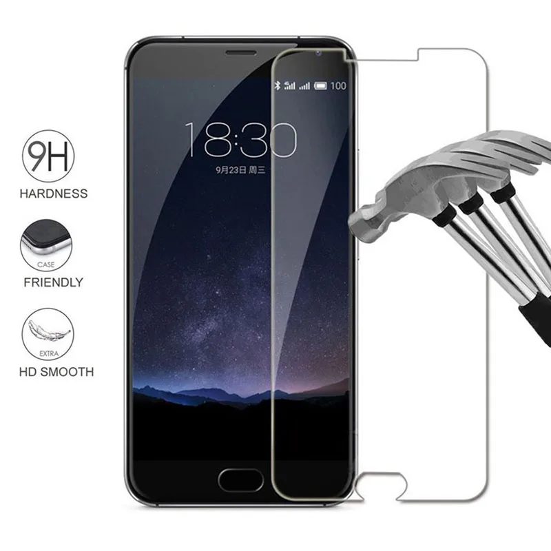 Защитное стекло 9H для Meizu M6 M5S M5 NOTE экрана M3 U20|Защитные стёкла и плёнки| |