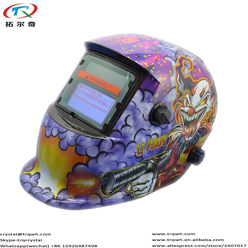 

10PCS Purple EN379 Grinding Function Electric Mask Welder Machine Consumable Tig Welding Mascara Fast Shipping TRQ-HD03-2233FF