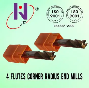 

Free shipping D8*45*D8*100*4T Solid carbide 4 flute flattened end mills with straight shank milling cutter HRC58 TiSiN Coated