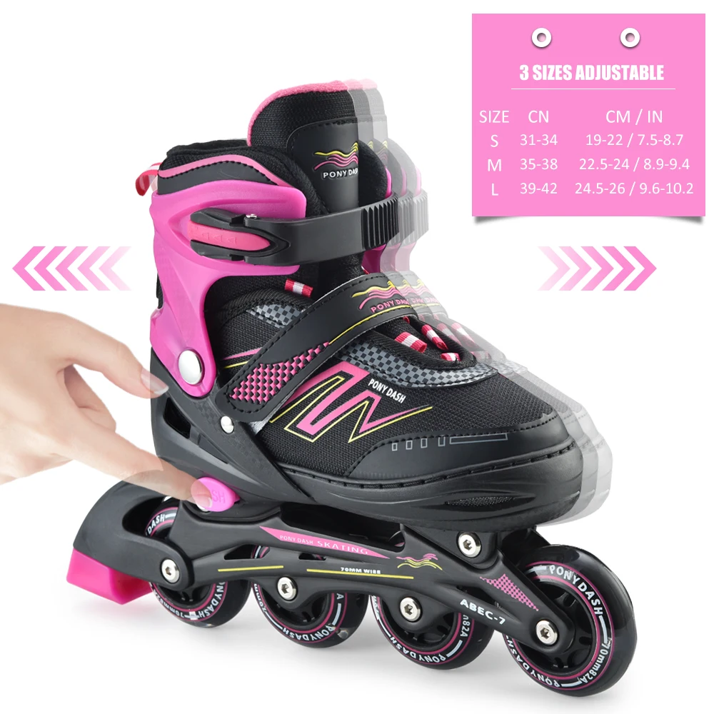 Inline Skates Professional Adult Roller Skating Shoes Slalom Speed  Free Skating Racing Skates