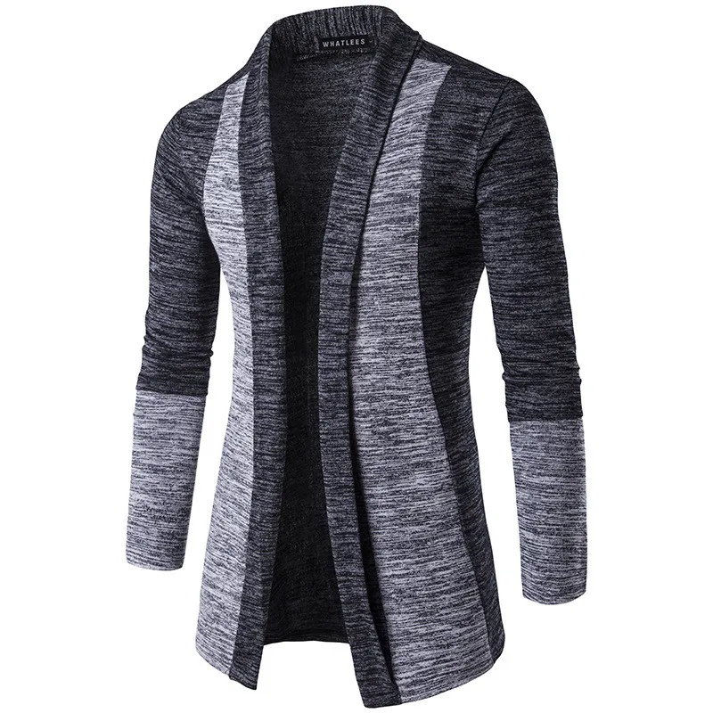 FGKKS 2017 Hot Sale Brand-Clothing Spring Cardigan Male Fashion Quality Cotton Sweater Men Casual Gray Redwine Mens Sweaters