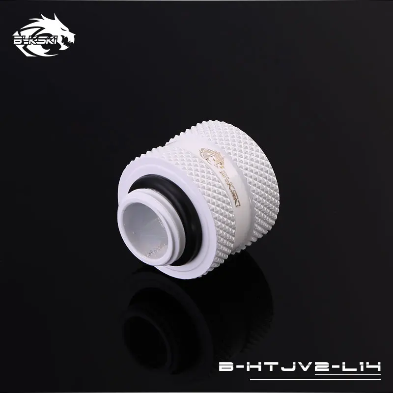 Bykski жесткие трубки фитинги для OD12mm/14mm/16mm бутик Алмазный Узор несколько цветов G1/4 ''быстрый поворот 4 уплотнения кольца гаджет V2