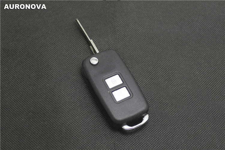 Auronnova для Chery QQ Vw Jetta откидной складной ключ 2 кнопки модифицированный Автомобильный ключ чехол