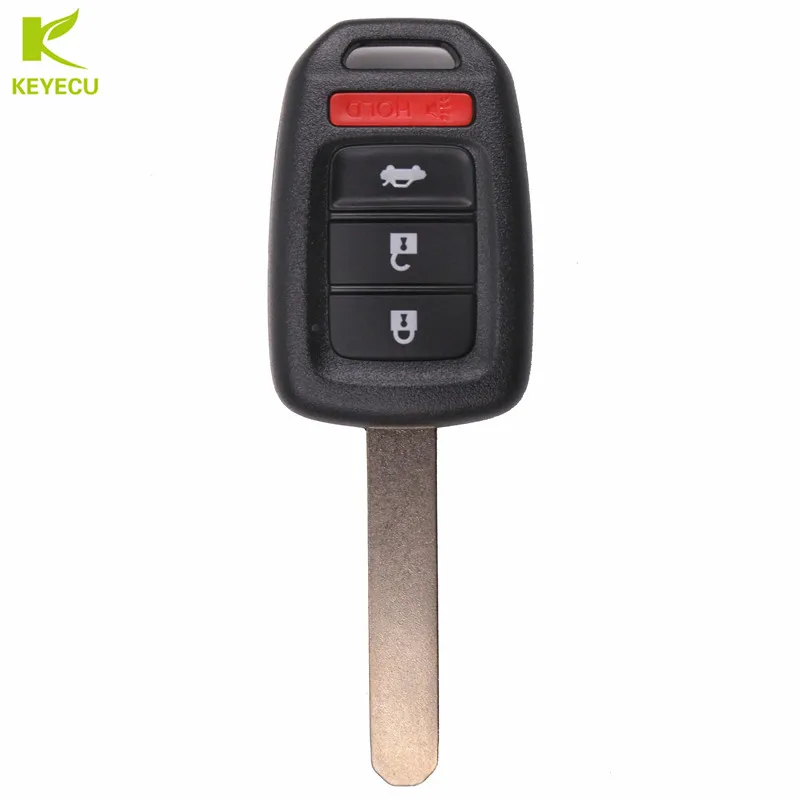 Запасной Новый дистанционный ключ KEYECU 434 МГц с чипом ID47 для 2016 Honda Accord Civic LX FCC