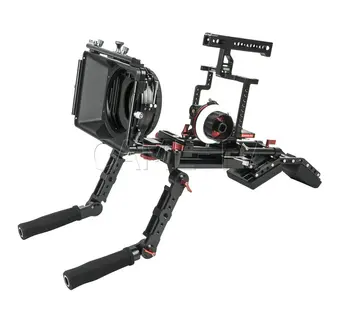 

CAME-TV Guardian Cage For GH5 GH4 A7S Camera Rig With Mattebox Follow Focus Z-GH5-5
