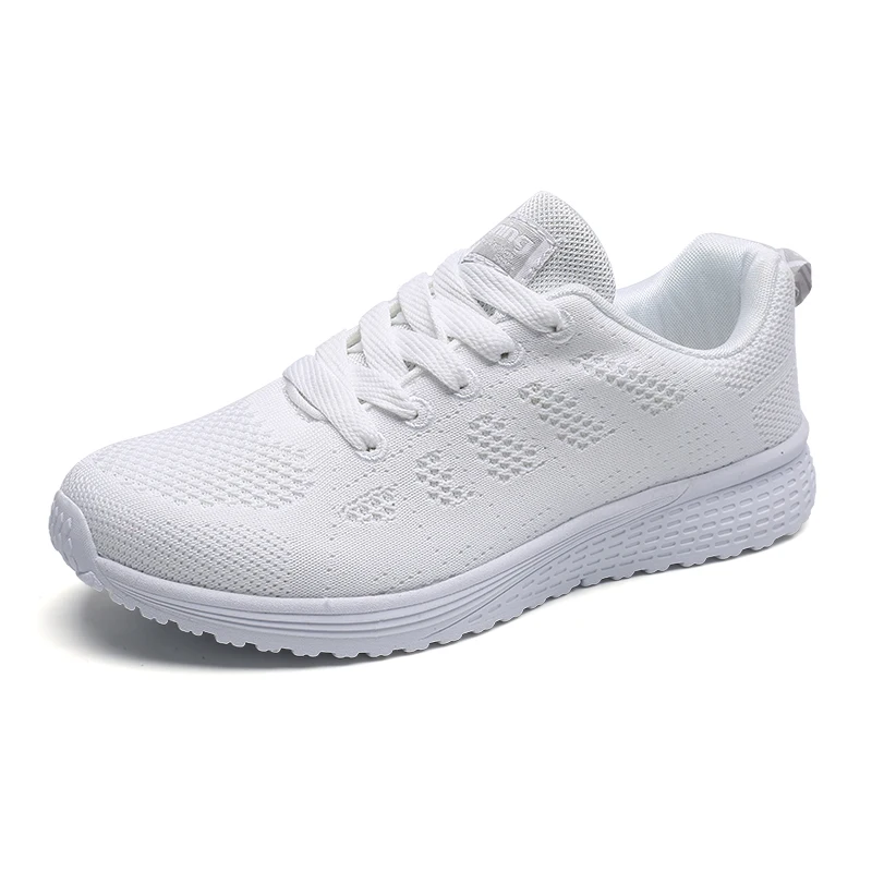 

2019 Casual Shoes Woman Breathable Sneakers Women White Zapatos De Mujer Zapatillas Female Platform Shoes Chaussures Femme