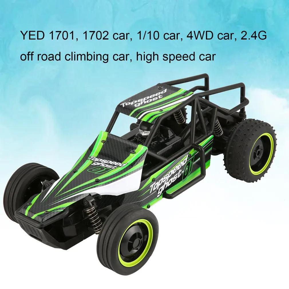 2.4G Big RC Car 1/10 4WD RC Racing Car 23KM/h High Speed Remote Control Vehicle The Best Gift for Boy