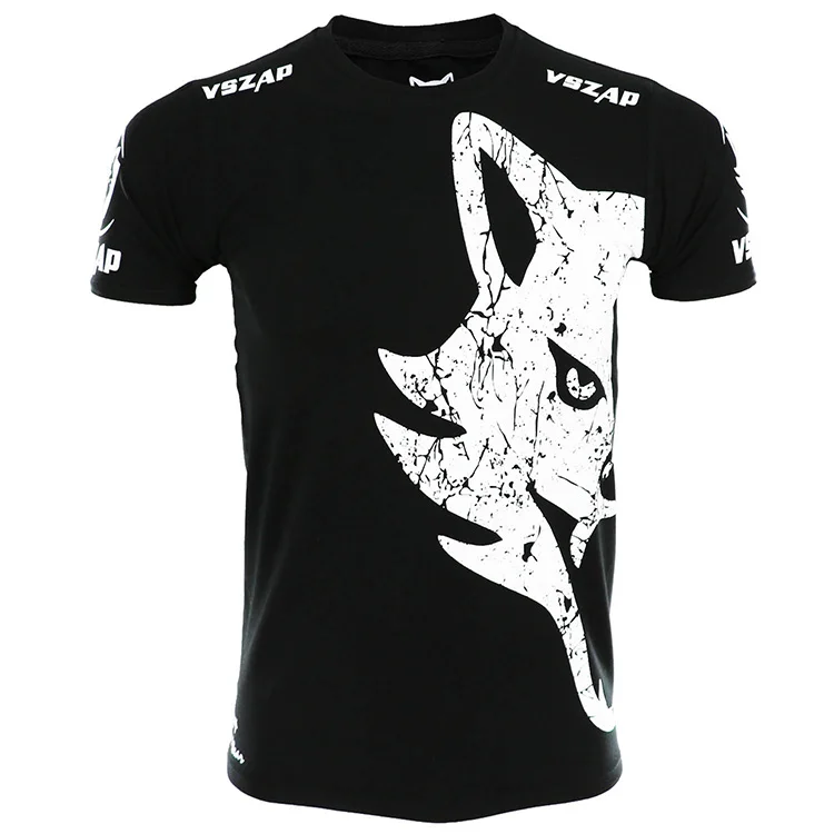 Cena VSZAP klasyczna koszulka mma rashguard muay thai walcząca gigantyczna koszulka bawełniana