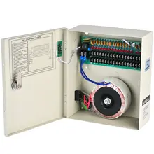 24v AC адаптер питания Блок питания 10A 18 каналов в коробке распределения 220 V/110 V AC 240W