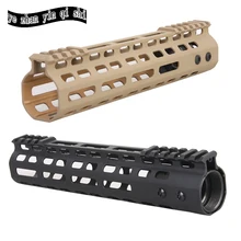 Новые легкие ЧПУ M-LOK 9 дюймов направляющая для ствольной накладки один Пикатинни система рельс BK/светло-коричневый