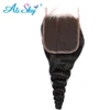 Ali Sky Brazilian Loose Wave Closure 5x5 Lace Closure Remy Hair Frontal Closure 100% Human Hair Closure Natural Hair Closure 5X5 3