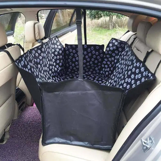 Pet Rear Back Seat Carrier Portable Cat Dog Blanket  Mat Hammock Cushion Protector Pet Product Dog Car Seat Cover 2