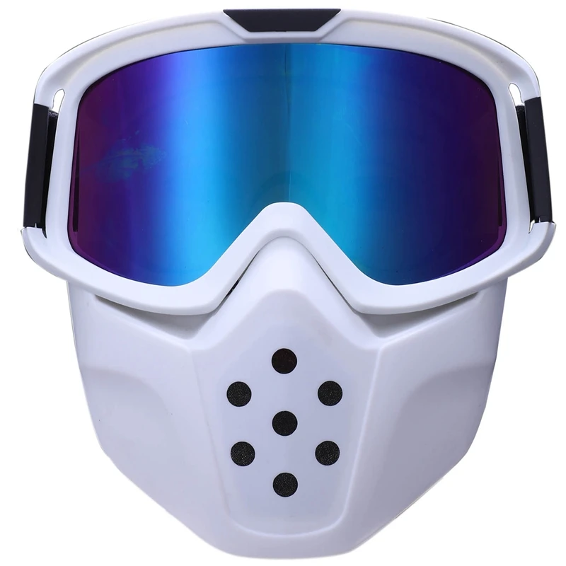 

ELOS-Vintage Goggles Mask Retro Racing Riding Cycling Goggles Motocross Glasses Outdoor Sports Windproof Goggles