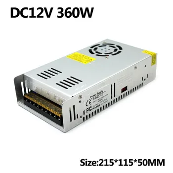 

360W 30A 12V Adjustable power source Transformers 110V 220V AC DC12 for CNC Router Stepper motor Equipment CCTV