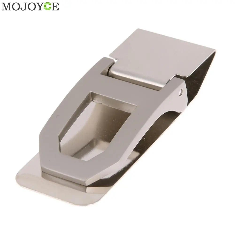 

2018 Portable Stainless Steel Money Clip Business Card Credit Card Cash Wallet Purse Money Clip Cash Clamp Holder Money Holders